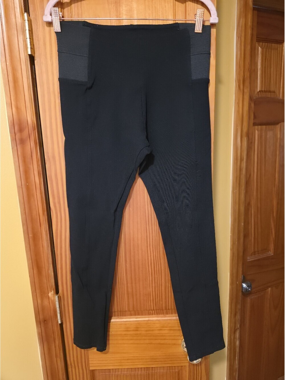 Women's Ci Sono Black Large Pull On Skinny Leggings